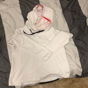 under armor cropped hoodie